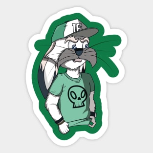 Vexed Rabbit Sticker